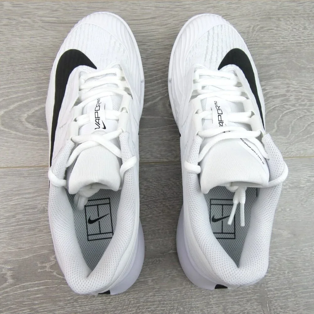 Nike Zoom Vapor Pro 3 HC White Tennis Shoes Womens Size 7.5 NEW FZ2158-101 - Picture 10 of 15